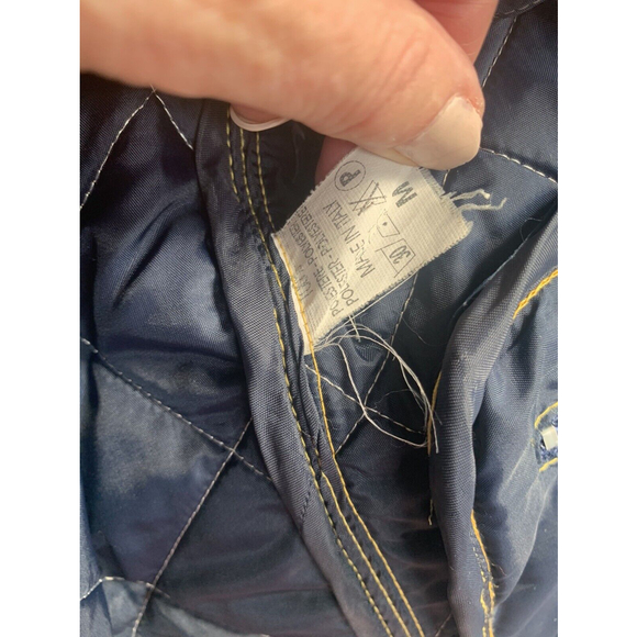 Mens LANVIN Quilted Jacket, Tan, Medium - Picture 10 of 12